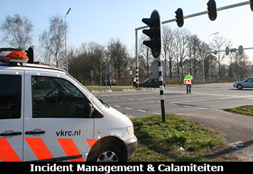 Verkeersregelaar tijdens uitval VRI Incident Management